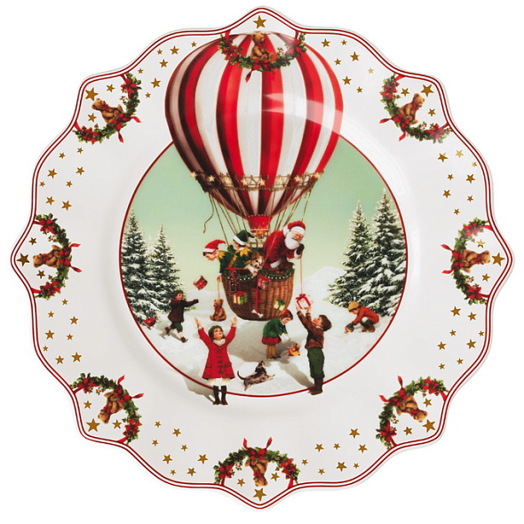 Тарелка салатная Villeroy & Boch Annual Christmas Edition 2026 24 см