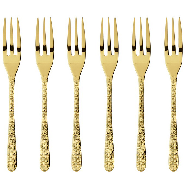 Набор вилок десертных Venezia Gold, 6 шт