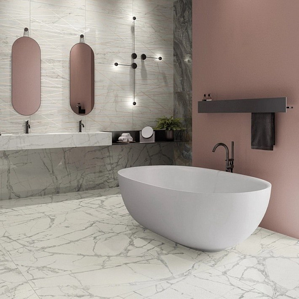 Керамогранит Italon Charme Deluxe 60х120 Cerato, Invisible White, 9 мм