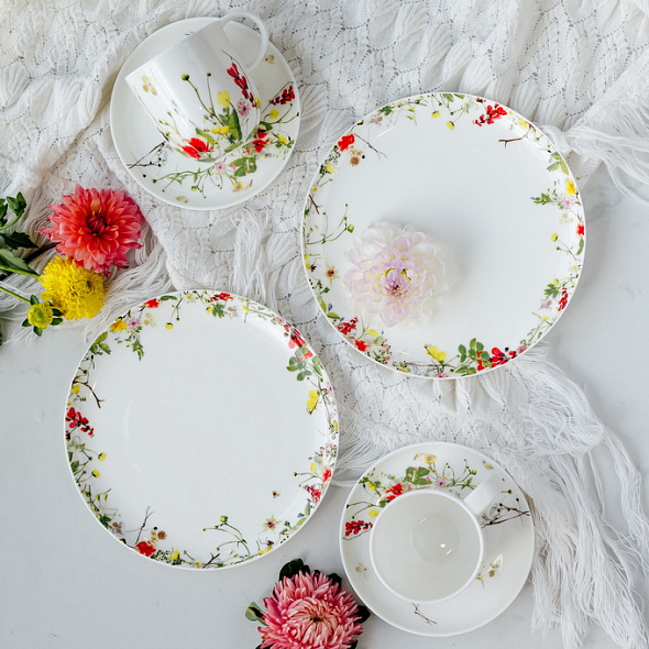 Тарелка столовая Brillance Fleurs Sauvages 27 см