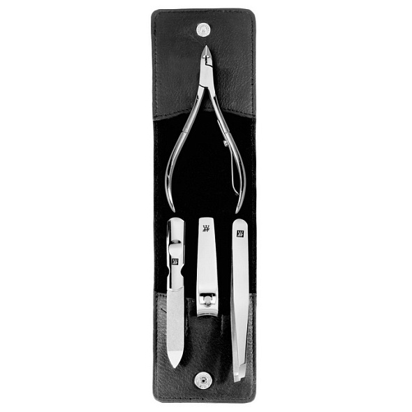 Набор маникюрный Inox Zwilling Beauty, 4 предмета, цвет черный