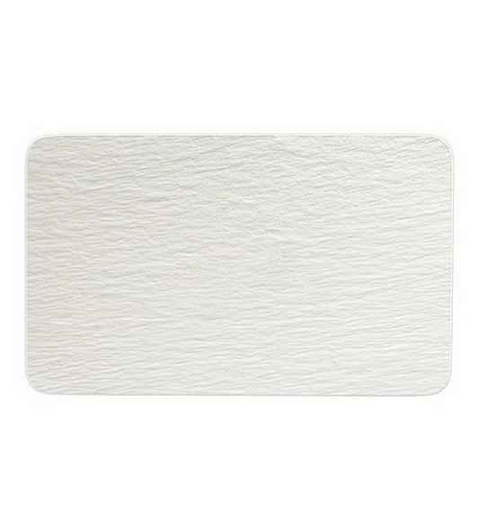 Блюдо прямоугольное Manufacture Rock Blanc 28x17 см