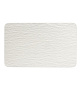 Блюдо прямоугольное Manufacture Rock Blanc 28x17 см