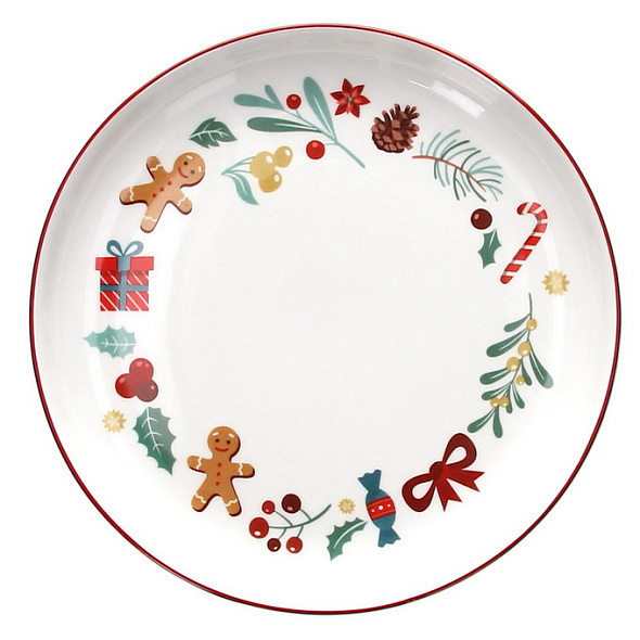 Тарелка салатная Edge Carol 19 см