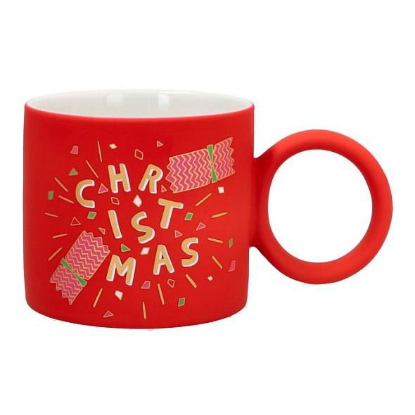 Кружка Christmas 350 мл, красная