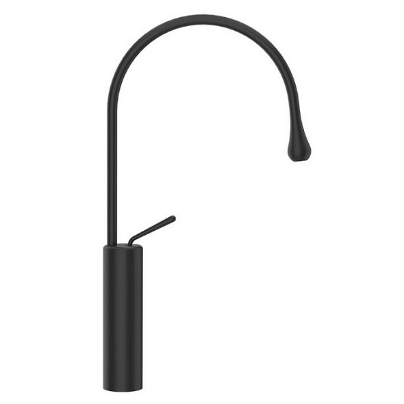 Смеситель для раковины Gessi Goccia 33609.299, черный матовый