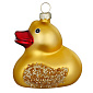 Елочная игрушка "Уточка" 7 cм