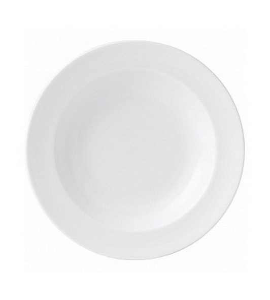 Тарелка для супа Wedgwood White 23 см