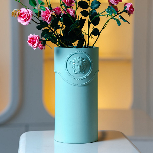 Ваза Versace La Medusa Green 24 см