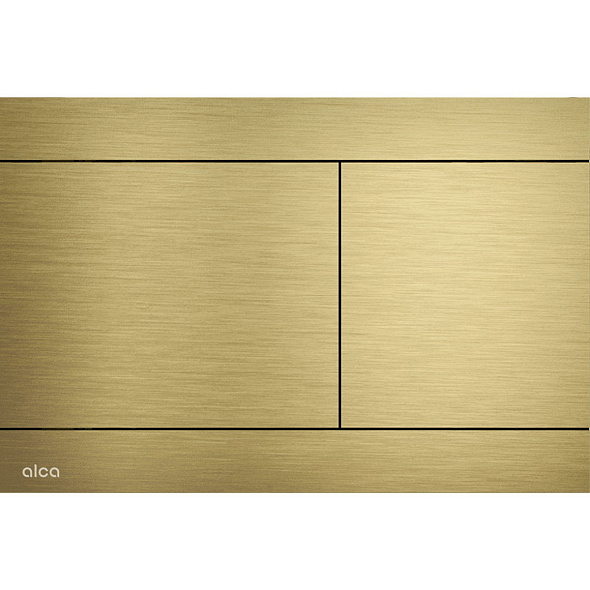 Панель смыва Alca Flat FUN-G-B, крацованное золото