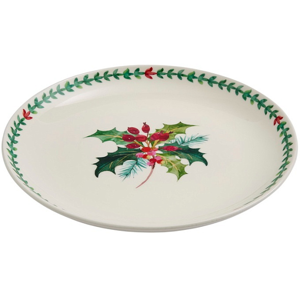 Тарелка столовая Botanic Garden Christmas Holly 27,5 см