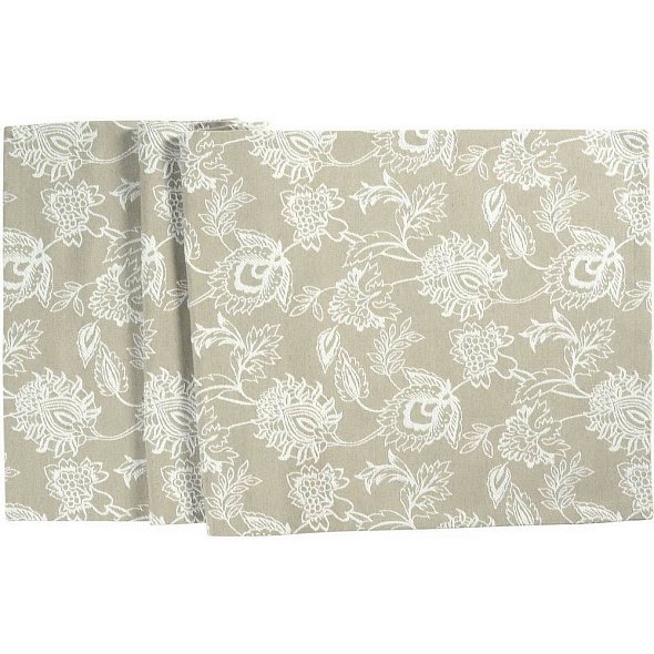 Скатерть-дорожка Lace 50х140 см, цвет песочный