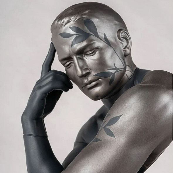 Статуэтка "Отражение природы. Он" 51х29х26 см