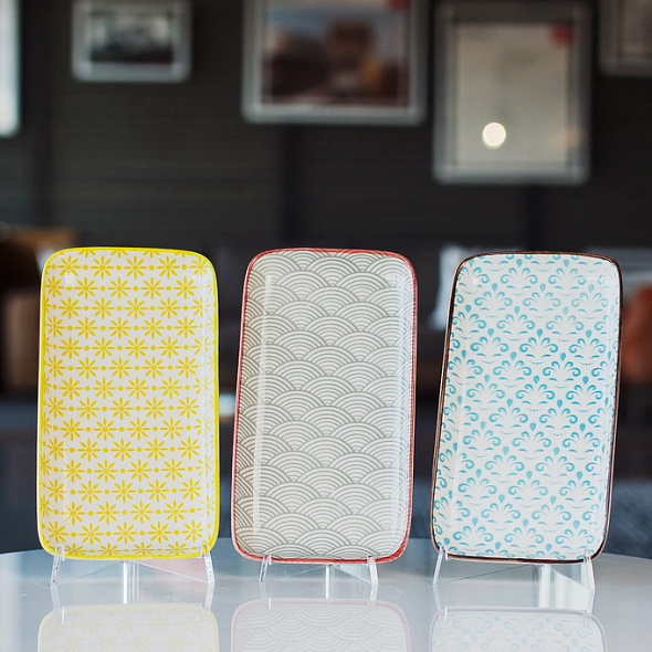 Блюдо прямоугольное Portata Delhi 21х11,5 см, цвет в ассортименте