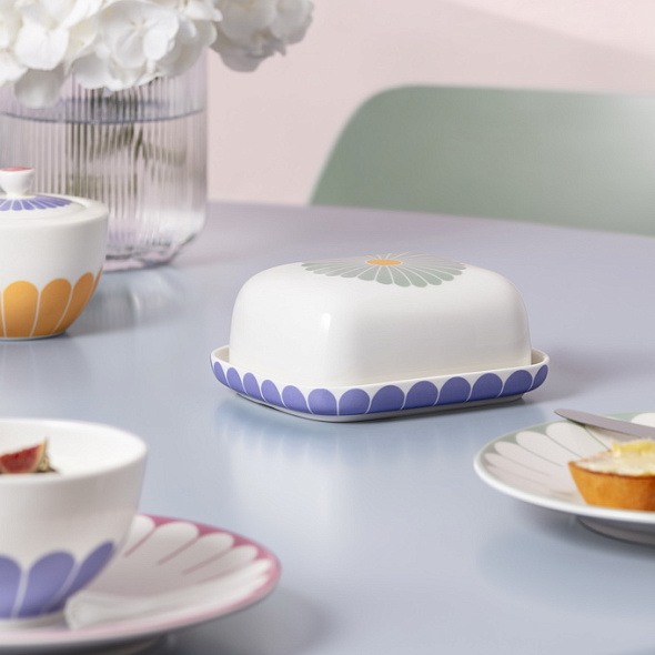 Масленка Fleur Couleur 15х12 см