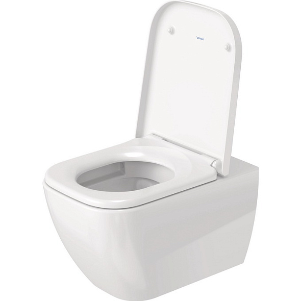Унитаз подвесной Duravit Happy D.2 54х36, WonderGliss, 22220900001, с сиденьем