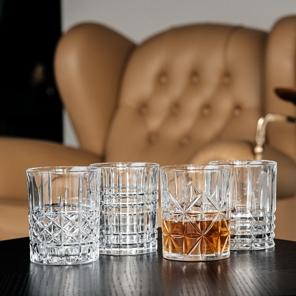 Набор бокалов для виски Highland 345 мл, 4 шт