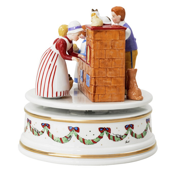 Шкатулка музыкальная Hutschenreuther Christmas feast 16 см