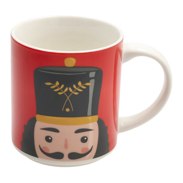 Набор кружек в подставке Toy Soldier 370 мл, 4 шт