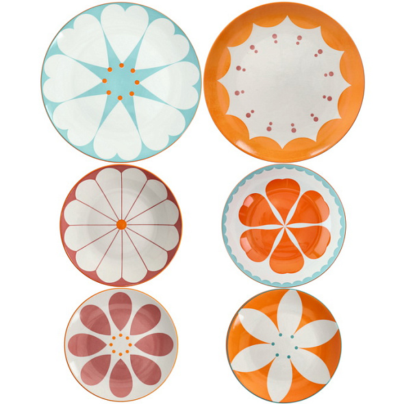 Набор посуды на 6 персон Moon Madame, 18 предметов