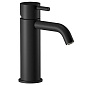 Смеситель для раковины iB Rubinetti MilanoTorino MT200NP, черный матовый