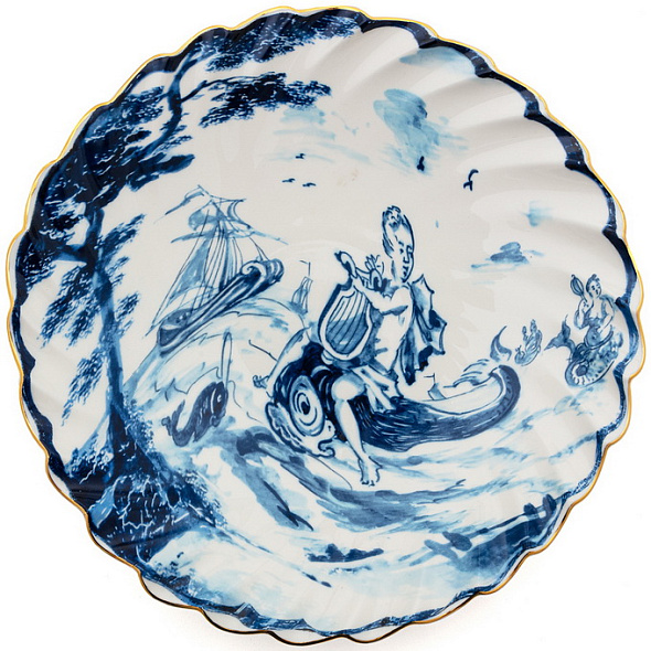 Тарелка глубокая "Дельфин" Classics on Acid 25 см