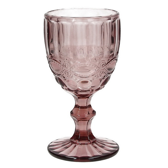 Бокал Glass Madame 260 мл, цвет розовый
