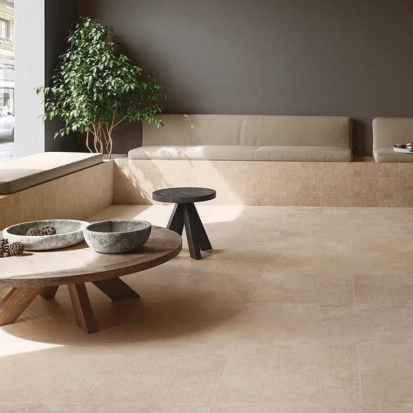 Керамогранит Bottega Stone Revolution 60х120, Travertino, 8,5 мм