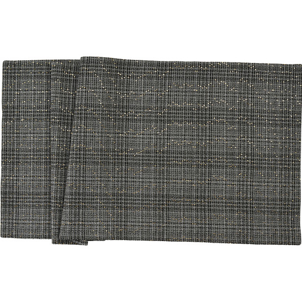 Скатерть-дорожка Lustrini 50х140 см, черная