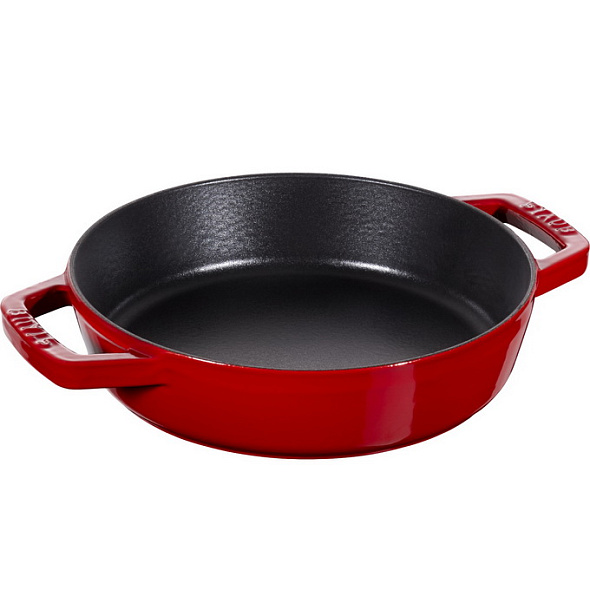 Сотейник со стеклянной крышкой La Cocotte 24 см, вишневый