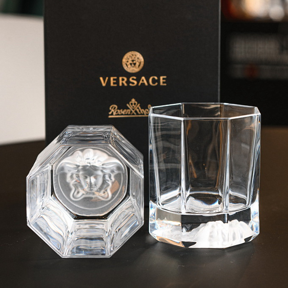 Набор бокалов для виски Versace Medusa Lumiere 170 мл, 2 шт
