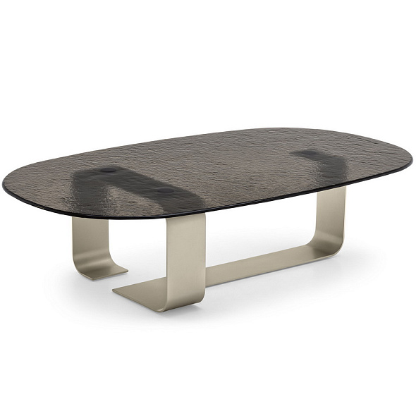 Стол журнальный Calligaris Ribbon 140х81, Annealed Bronze