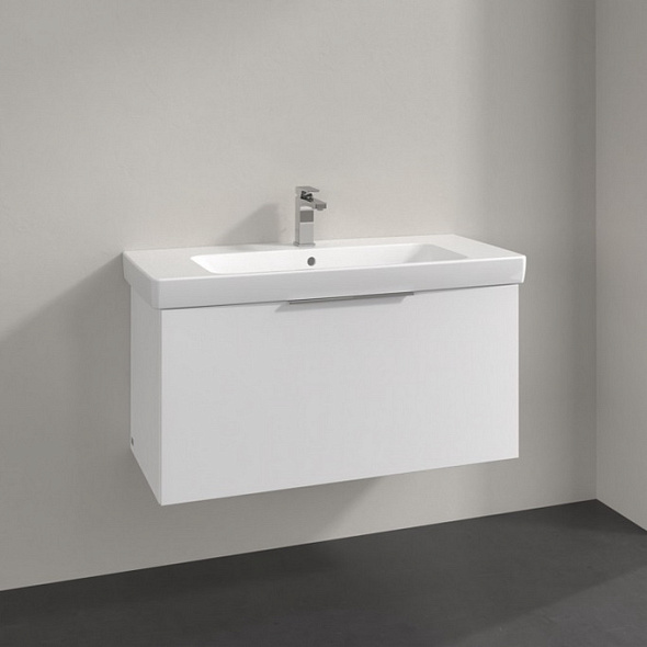 Тумба с раковиной Villeroy & Boch Architectura 100х46, белый матовый