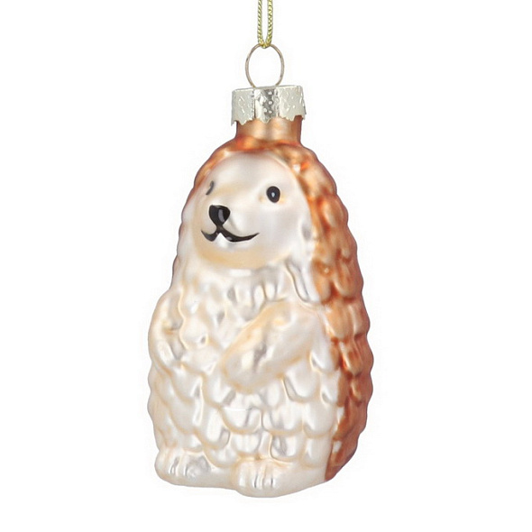 Игрушка на елку "Ежик" 8 см