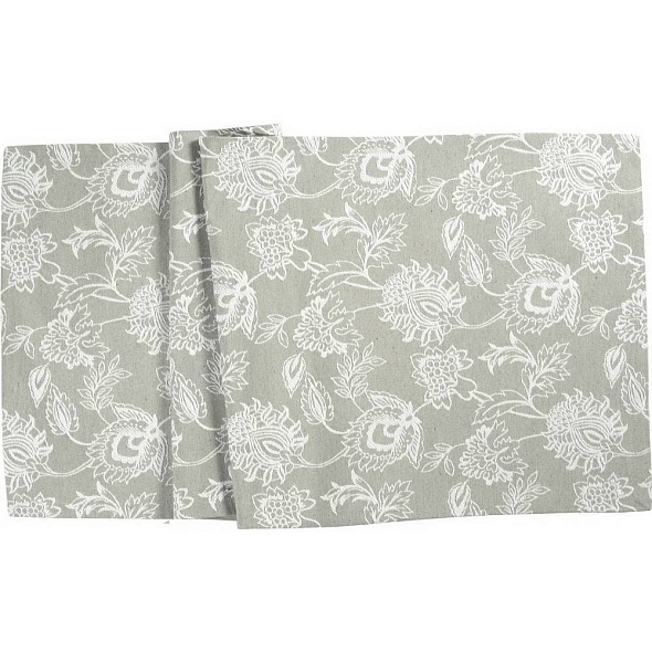 Скатерть-дорожка Lace 50x140 см, цвет серебро