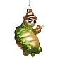 Новогодняя игрушка "Черепаха в очках" 11,5 см