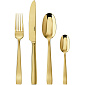 Набор столовых приборов Flat Gold, 24 предмета
