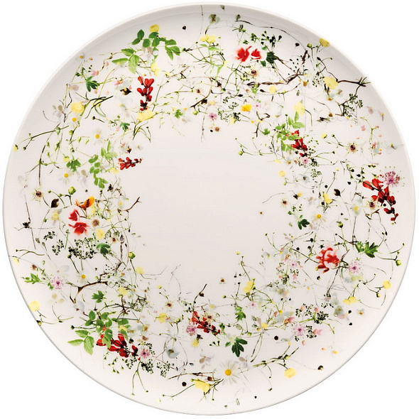 Блюдо сервировочное Brillance Fleurs Sauvages 32 см