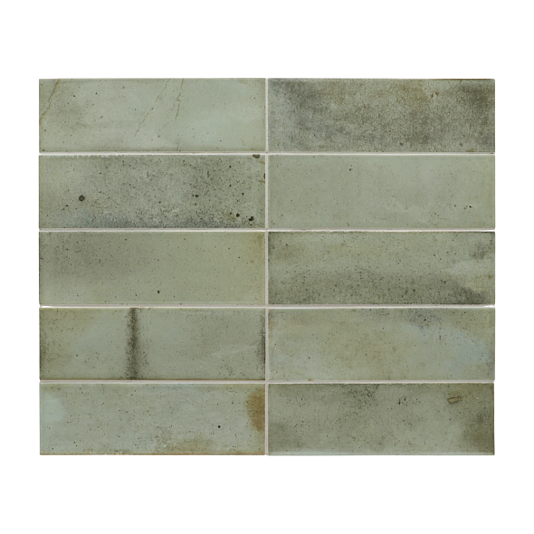 Плитка керамическая Equipe Hanoi 6,5х20, Celadon, 8 мм