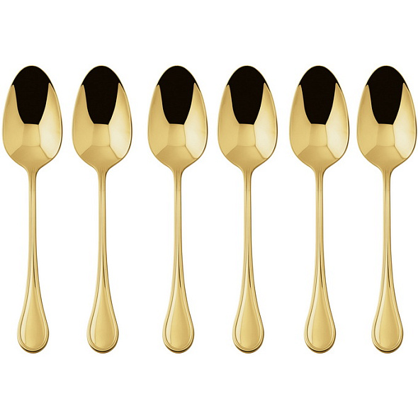 Набор ложек кофейных Royal Gold, 6 шт