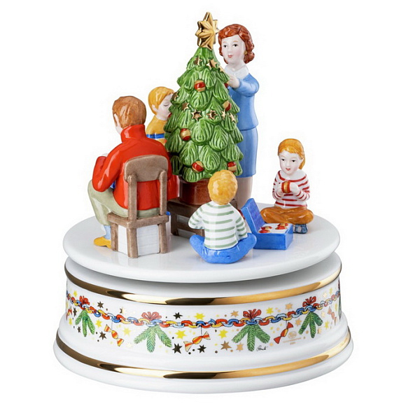 Шкатулка музыкальная Hutschenreuther Christmas lights 19 см
