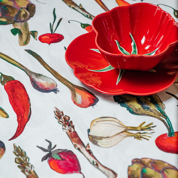 Скатерть прямоугольная Textile Ortolana 150х300 см