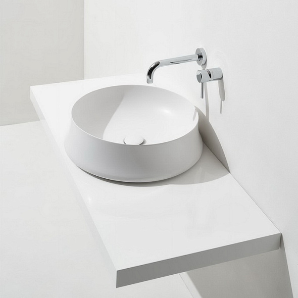 Раковина накладная Simas Sharp 42х42 SH02