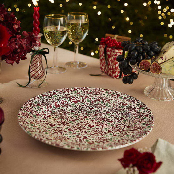 Блюдо Spode Christmas Tree Yuletide 30 см, круглое