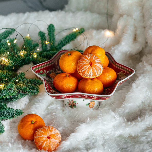 Блюдо на ножке Winter Bakery Delight 27х21 см