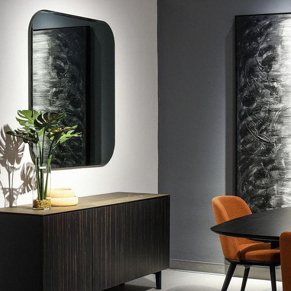Зеркало Calligaris Bevel 120х120 Grey