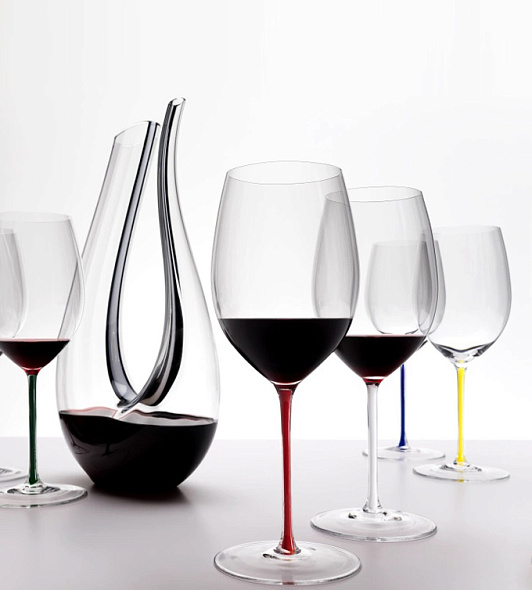 Бокал для вина Cabernet/Merlot Fatto a Mano 625 мл, синий
