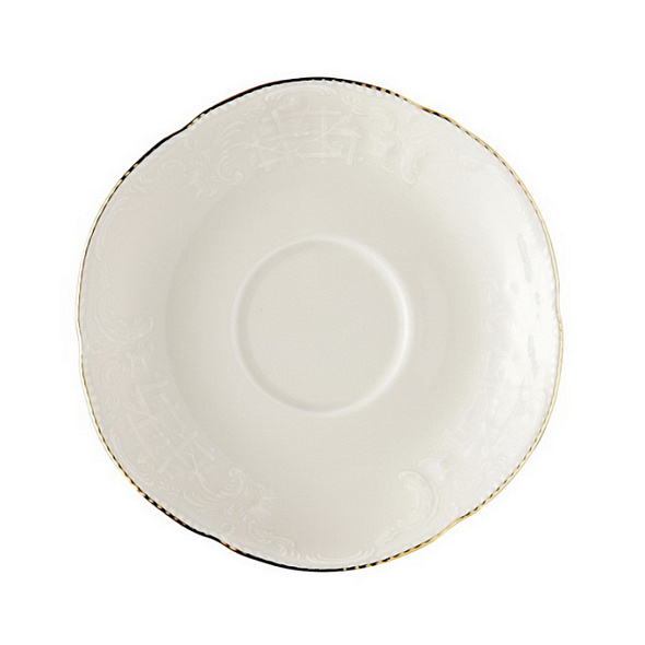 Блюдце для чашки чайной/кофейной Sanssouci Ivory Gold 14 см