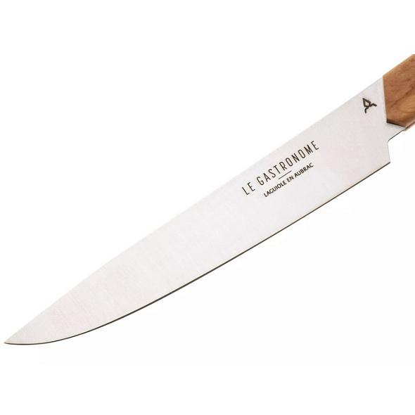 Набор столовых ножей Gastronome, 6 шт, ручка - оливковое дерево