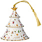 Елочная игрушка Villeroy & Boch Christmas Classics "Ель 2026" 8,5 см